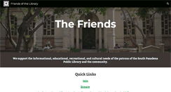 Desktop Screenshot of friendsofsopaslibrary.org